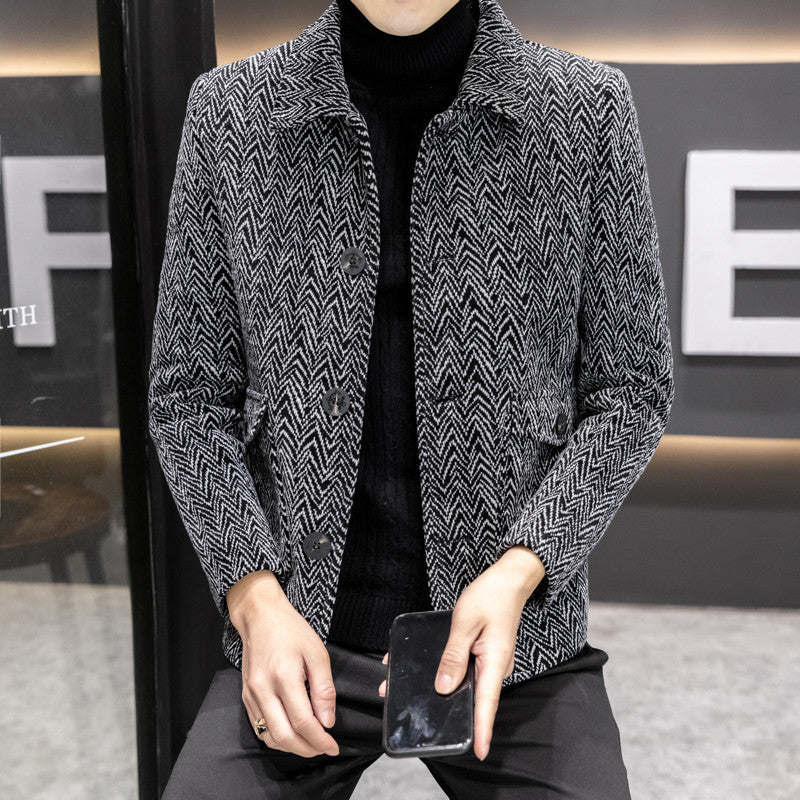 Men’s Fall/Winter Cotton Jacket 1014 – Warm, Comfortable & Stylish