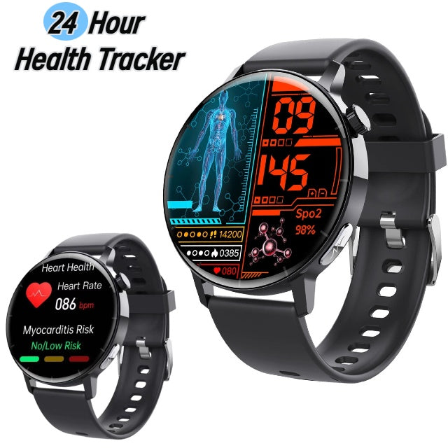 1.41-inch Health Smartwatch with Fitness Tracker, Heart Rate & Blood Oxygen Monitoring