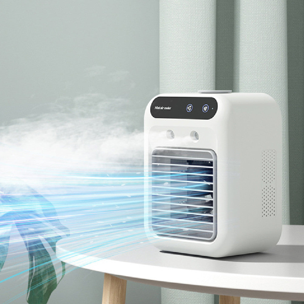 Portable Air Cooler Fan – Mini Water Cooling Air Conditioner for Home, Office & Car