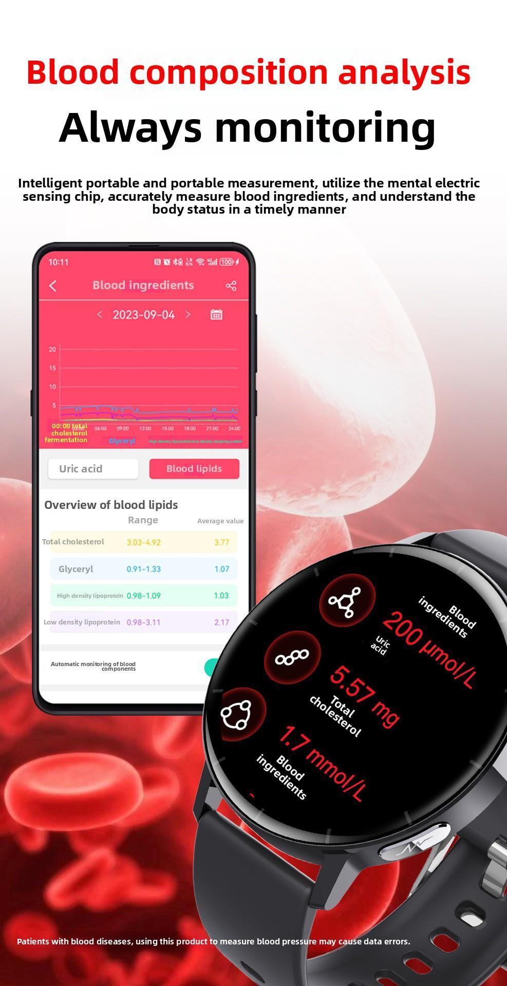 1.41-inch Health Smartwatch with Fitness Tracker, Heart Rate & Blood Oxygen Monitoring