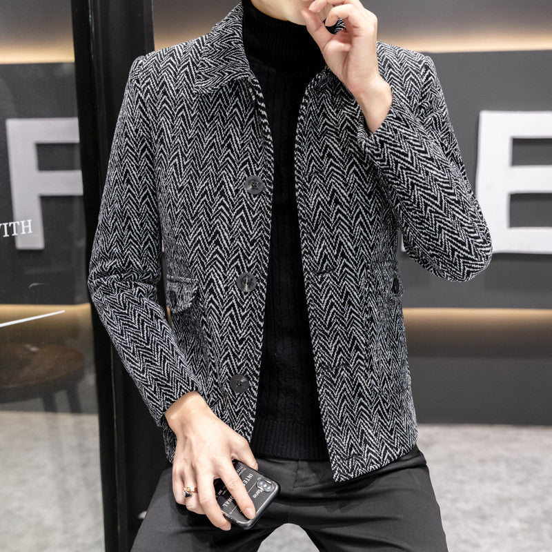 Men’s Fall/Winter Cotton Jacket 1014 – Warm, Comfortable & Stylish