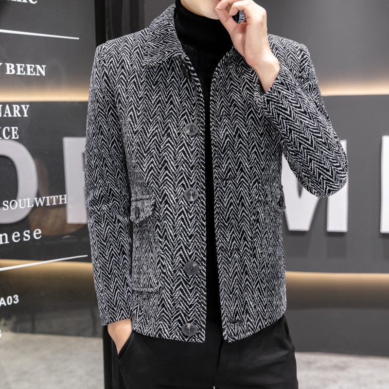 Men’s Fall/Winter Cotton Jacket 1014 – Warm, Comfortable & Stylish