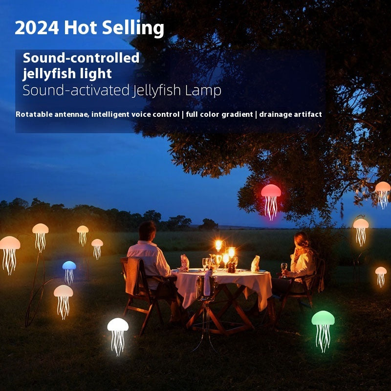 LED Jellyfish Mood Lamp – Smart Jellyfish Night Light for Bedroom, Desk & Home Décor