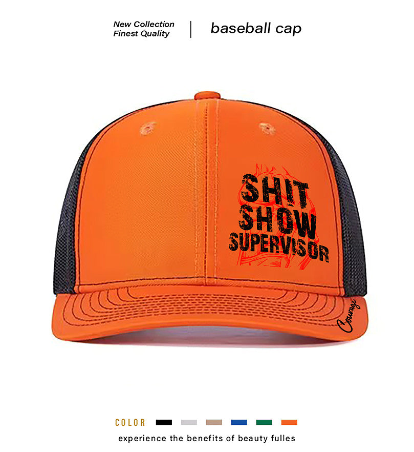 Men’s Casual Outdoor Baseball Cap – Breathable Adjustable Streetwear Hat