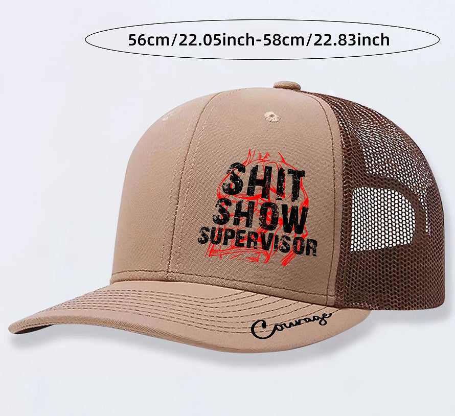 Men’s Casual Outdoor Baseball Cap – Breathable Adjustable Streetwear Hat
