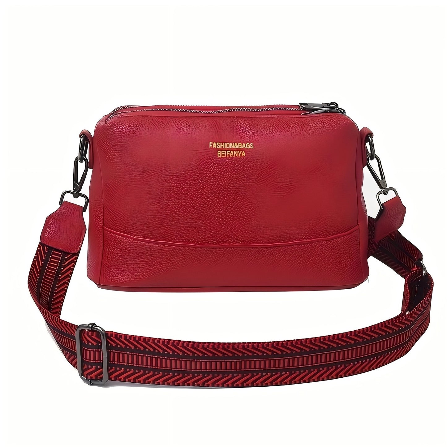 Women’s PU Leather Crossbody Bag – Fashionable Multi-Functional Shoulder Bag for Daily Commuting