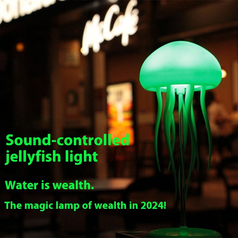 LED Jellyfish Mood Lamp – Smart Jellyfish Night Light for Bedroom, Desk & Home Décor